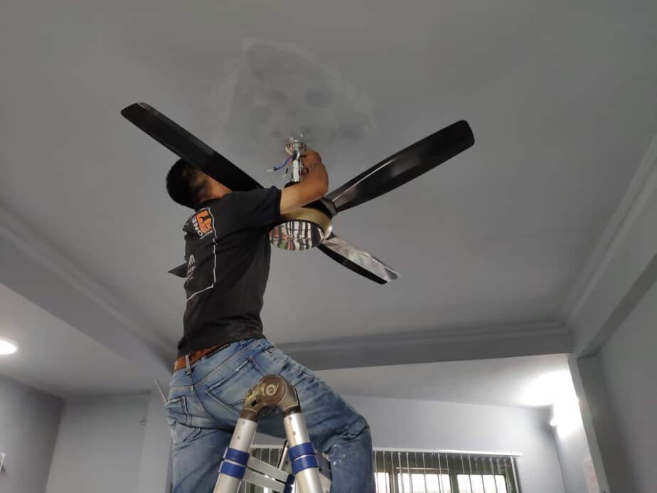 Thi Công Lắp Đặt Quạt Trần Chung Cư